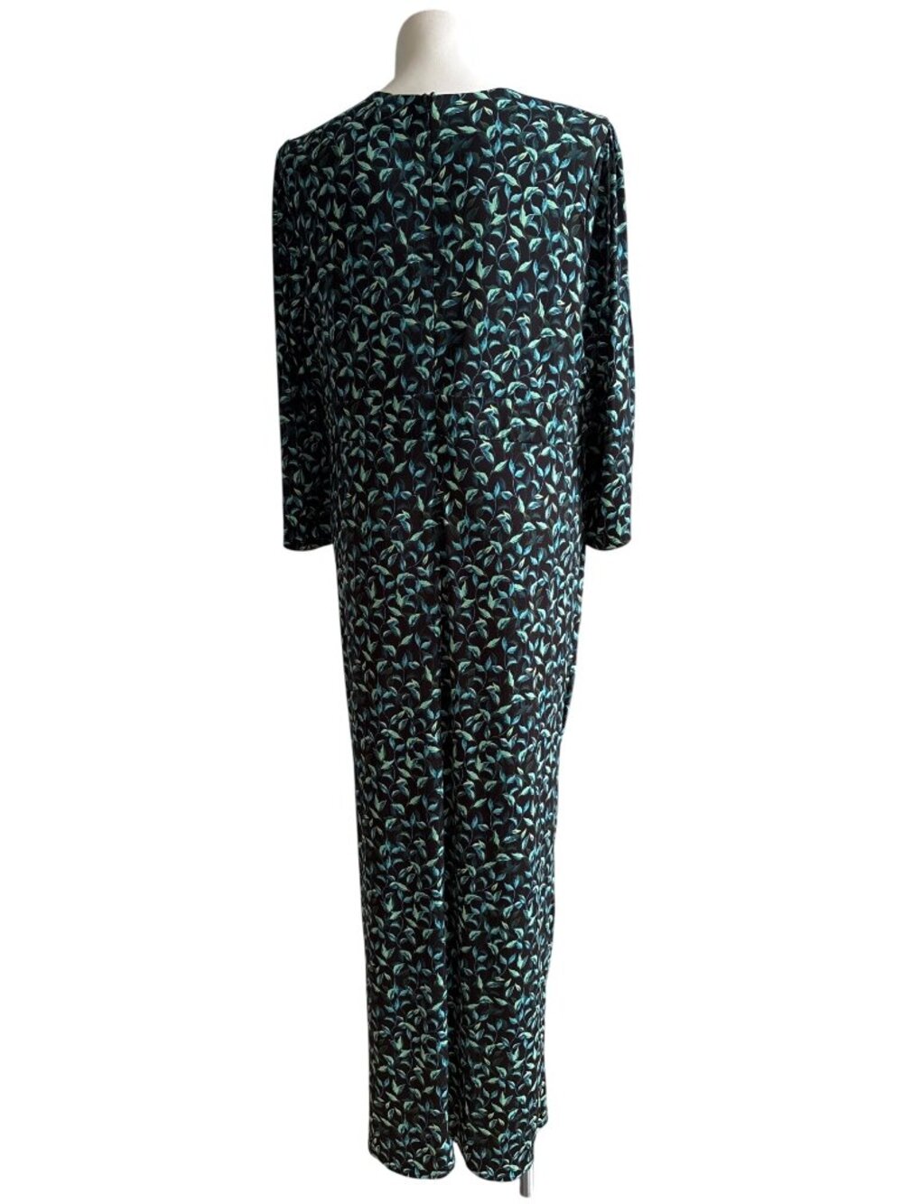 Torrid NWT Women's Maxi Studio Knit Hi-Low Dress Watercolor Print Size 22 - Picture 8 of 13